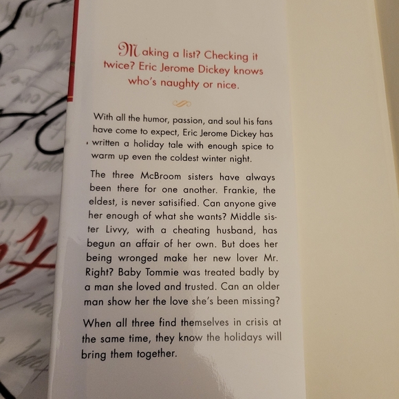 Naughty Or Nice Hardback. Written by Eric Jerome Dickey - Picture 3 of 5
